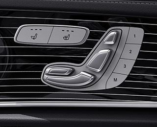 Butacas delanteras ajustables